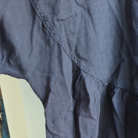 NWT Free People We The Free Black Moon City Tunic Top Size Large - Picture 4 of 12